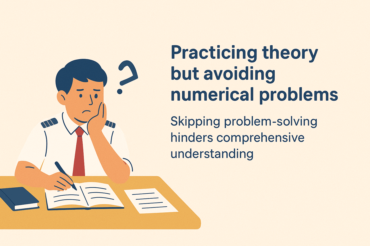 Graphic of Common CPL Ground School Mistake #2: Relying on Rote Memorization Over Understanding