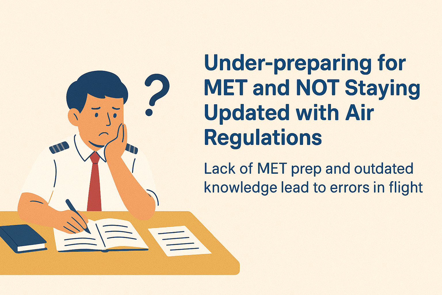 Graphic of Common CPL Ground School Mistake #3: Relying on Rote Memorization Over Understanding